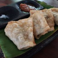Wonton dumplings at Biah Biah - Gootama in Ubud