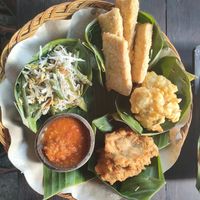 Mixed plate at Biah Biah - Gootama in Ubud