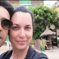 Acabadinhos de chegar at Cape Fruit in Santa Maria