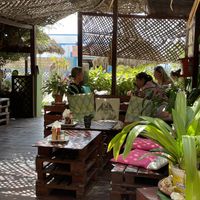 Seating  at Cape Fruit in Santa Maria