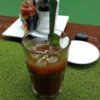 Mazagram - cold coffee at Cape Fruit in Santa Maria