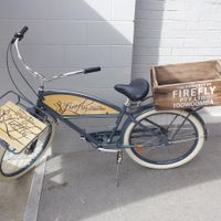 Decorative bike at The Firefly Café.  at Little Seed by Firefly in Toowoomba