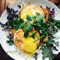 Tofu eggs at Little Seed by Firefly in Toowoomba