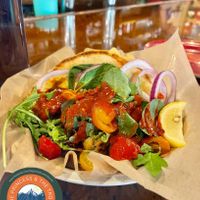 VEGGIE PITA  at Manitou Brewing Company in Manitou Springs