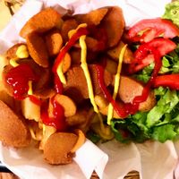 Salchimixta at OKEY Al Natural in Lima