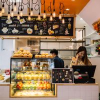 in the shop at Fruiturday in Bangkok