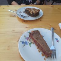 Preiselbeer-Haselnusskuchen | Mohnkuchen at Huber in Freiburg