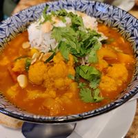 Daily special: potato-cauliflower stew at Huber in Freiburg