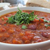 Chilly sin Carne at Huber in Freiburg