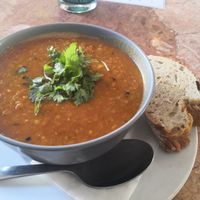Lentil Dal at Huber in Freiburg
