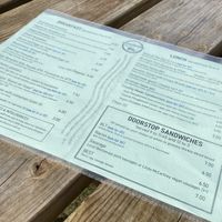 Menu  at Guardhouse Cafe in Brixham