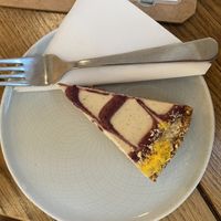 cheesecake at Naspolya Nassolda in Budapest