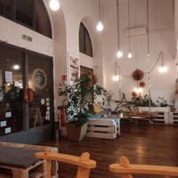 Very nice place! 🙂 #Veganuary at Naspolya Nassolda in Budapest