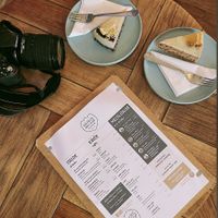 Menu  at Naspolya Nassolda in Budapest