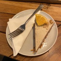 Carrot cake  at Naspolya Nassolda in Budapest