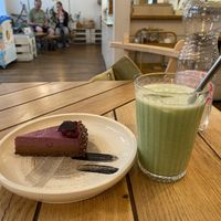 Hibiscus cake    at Naspolya Nassolda in Budapest