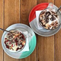 Yummy breakfast at Naspolya Nassolda in Budapest