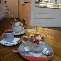 breakfast at Naspolya Nassolda in Budapest