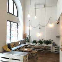 Relaxing chilled atmosphere  at Naspolya Nassolda in Budapest