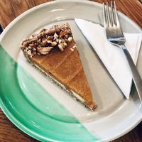 Apple tart at Naspolya Nassolda in Budapest