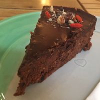 Brownie at Naspolya Nassolda in Budapest