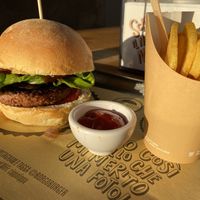 Beyond Burger (vegane Toppings) at Borgo Burger in Livorno