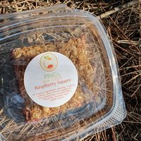 Raspberry square at Judahlicious in San Francisco