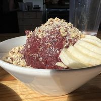 Small açaí bowl   at Judahlicious in San Francisco