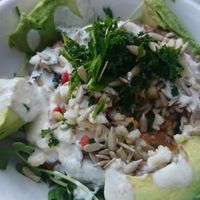 Salad at Judahlicious in San Francisco