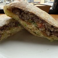 Crunch wrap   at Judahlicious in San Francisco