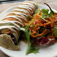 ½ Nekked Burrito at Judahlicious in San Francisco