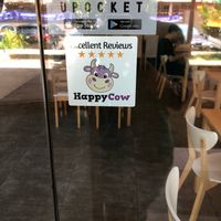 HappyCow Decal  at LN Fortunate Coffee - Duta North in Kuala Lumpur