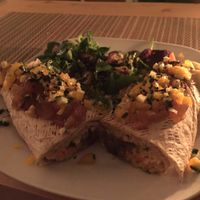 Burrito at ba.um in Hamburg