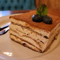 Best tiramisu in town! at U.to.pi.a in Mexico City