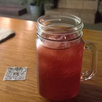 Agua del dia - Jamaica 🌺 at U.to.pi.a in Mexico City