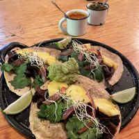 Tacos al Pastorr  at U.to.pi.a in Mexico City