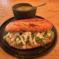 Pambazo  at U.to.pi.a in Mexico City