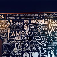 Vegan for the animals at U.to.pi.a in Mexico City