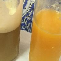 natural juices at Salpicos Verdes in Porto