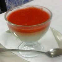 dessert at Salpicos Verdes in Porto