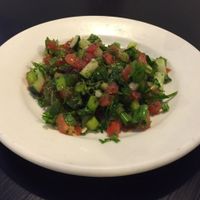 Lebanese salad.  at Niki's Rainbow Restaurant in Satellite Beach