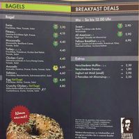 food menu February 2017 at Coffee Fellows - My Zeil in Frankfurt