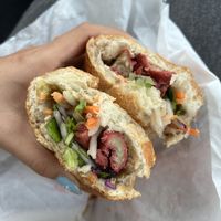 chinese veggie sausages  at Tofoo Com Chay in San Jose