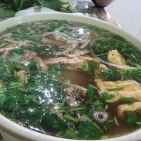 Vietnam soup, number 12 on the menu. at Tofoo Com Chay in San Jose