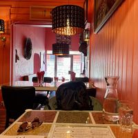 Indoor decor  at Gadja Etiopisk in Stavanger