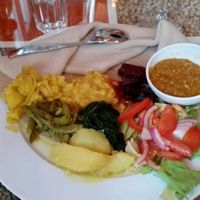 Vegan meal. at Gadja Etiopisk in Stavanger