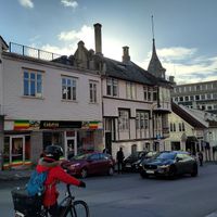 Outside at Gadja Etiopisk in Stavanger