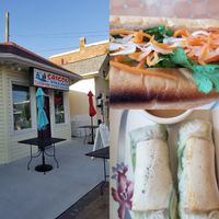 Great tofu bahn mi and summer rolls.  Lots of other vegan items! at Saigon Village in Chincoteague