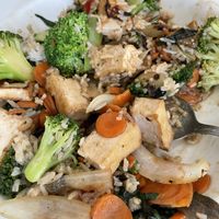 Basil with tofu  at Saigon Village in Chincoteague