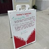 sign out front   at Saigon Village in Chincoteague